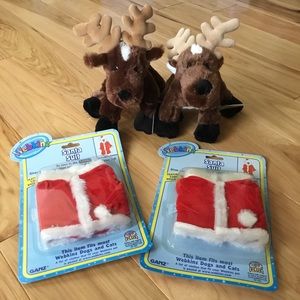 2 NEW Unused Code Webkinz Reindeer Santa